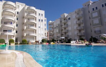 Close To Sea Furnished 3 Room Apartment For Sale In Oba Alanya 2