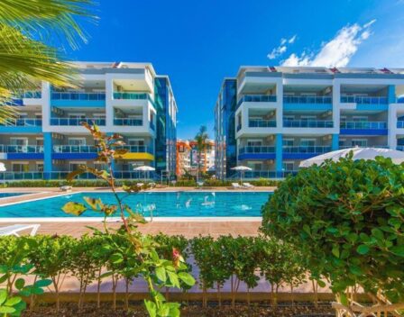 Full Activity Furnished 3 Room Duplex For Sale In Kestel Alanya 1