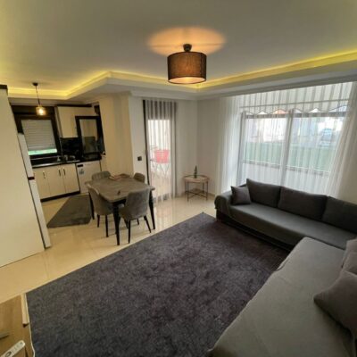 Furnished 2 Room Flat For Sale In Alanya 1