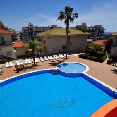 Furnished 3 Room Apartment For Sale In Cikcilli Alanya 2