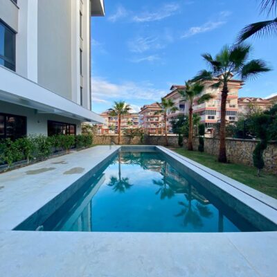 Furnished 3 Room Apartment For Sale In Oba Alanya 15