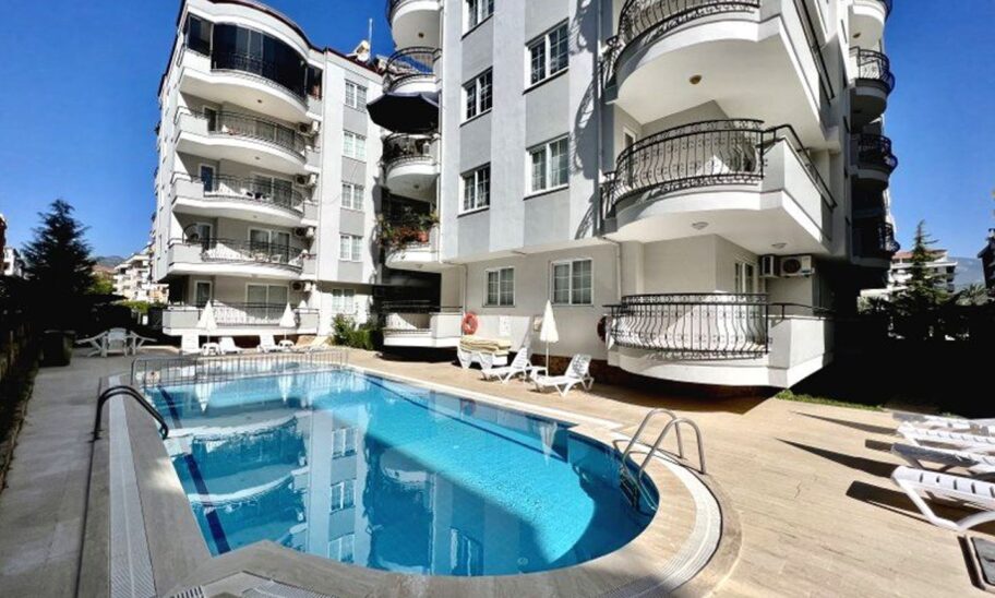 Furnished 3 Room Apartment For Sale In Oba Alanya 16