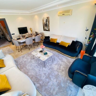 Furnished 5 Room Duplex For Sale In Cikcilli Alanya 7