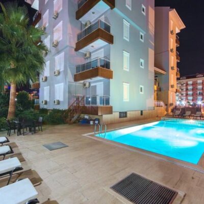 Furnished Cheap 3 Room Apartment For Sale In Oba Alanya 12
