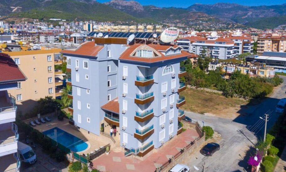 Furnished Cheap 3 Room Apartment For Sale In Oba Alanya 13