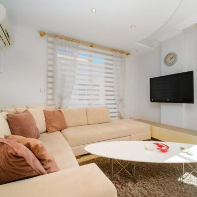 4 Room Furnished Duplex For Sale In Alanya 2
