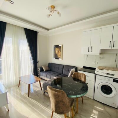 Billig møbleret 2 værelses lejlighed til salg i Demirtas Alanya 2