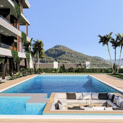 Cheap Furnished 2 Room Flat For Sale In Demirtas Alanya 6