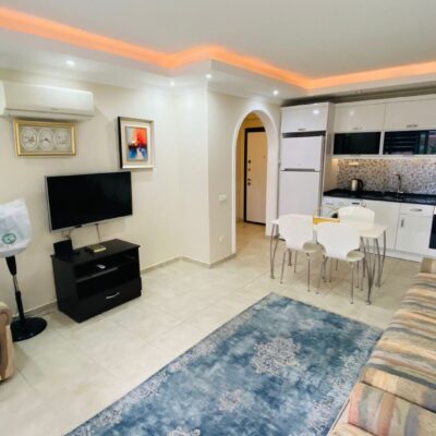 Cheap Furnished 2 Room Flat For Sale In Mahmutlar Alanya 16