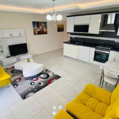 Cheap Furnished 2 Room Flat For Sale In Mahmutlar Alanya 25