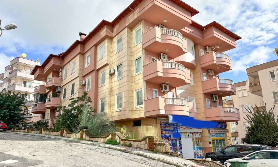 Cheap Furnished 3 Room Apartment For Sale In Alanya 24