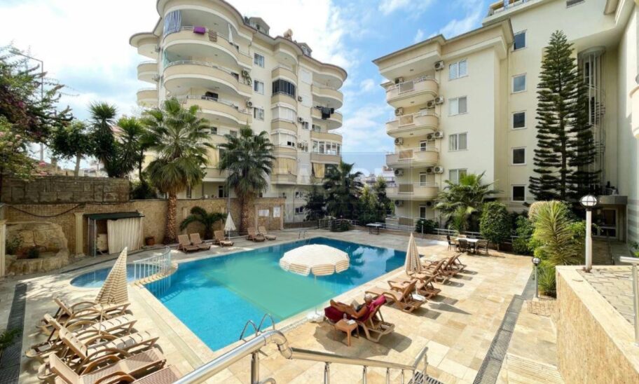Cheap Furnished 3 Room Apartment For Sale In Cikcilli Alanya 1
