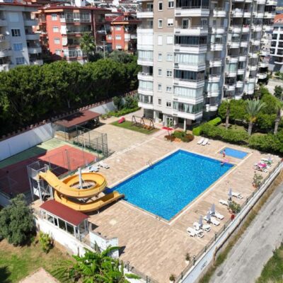 Cheap Furnished 3 Room Apartment For Sale In Cikcilli Alanya 17