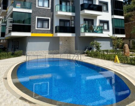 Cheap Furnished 3 Room Apartment For Sale In Oba Alanya 13