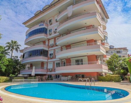 Cheap Furnished 3 Room Apartment For Sale In Oba Alanya 17