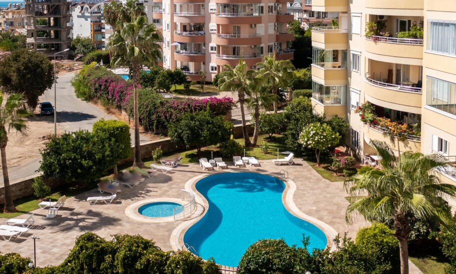 Cheap Furnished 3 Room Apartment For Sale In Tosmur Alanya 15