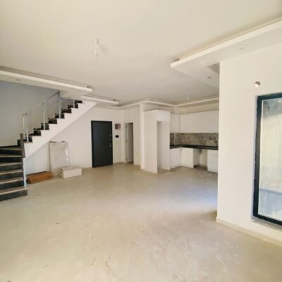 Close To Sea Cheap 3 Room Duplex For Sale In Kargicak Alanya 2