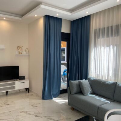 Møblert 2-roms leilighet til salgs i Alanya 7