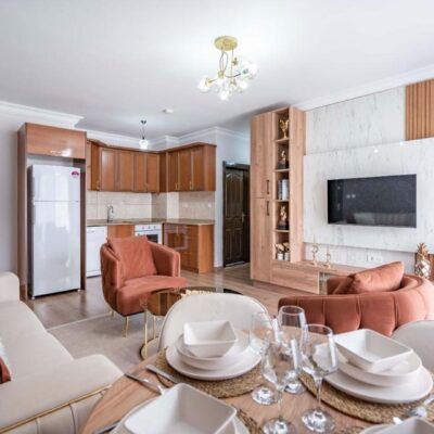 Møblert 2-roms leilighet til salgs i Alanya 10