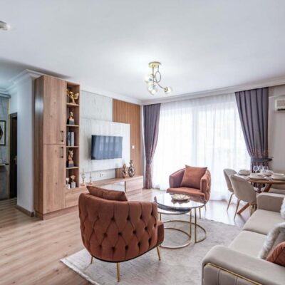 Møblert 2-roms leilighet til salgs i Alanya 11