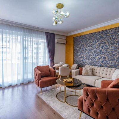 Møblert 2-roms leilighet til salgs i Alanya 12