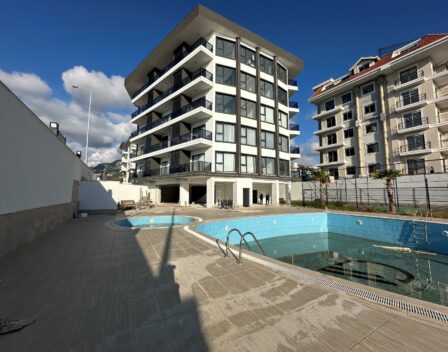 Furnished New 2 Room Flat For Sale In Kestel Alanya 11