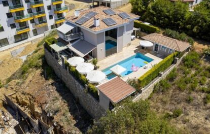 Luxury 4 Room Private Villa For Sale In Avsallar Alanya 8