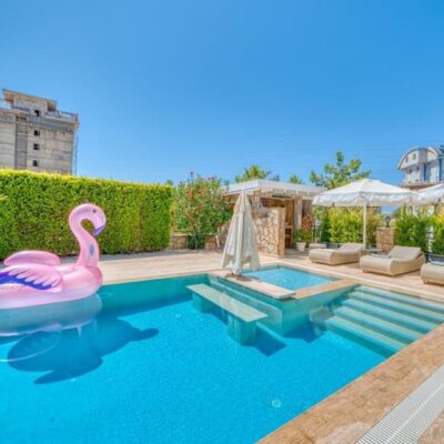 Luxuriöse private 4-Zimmer-Villa zum Verkauf in Avsallar Alanya 13