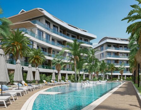 Luxury Apartments From Project For Sale In Oba Alanya 18