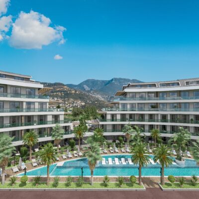 Luxury Apartments From Project For Sale In Oba Alanya 19