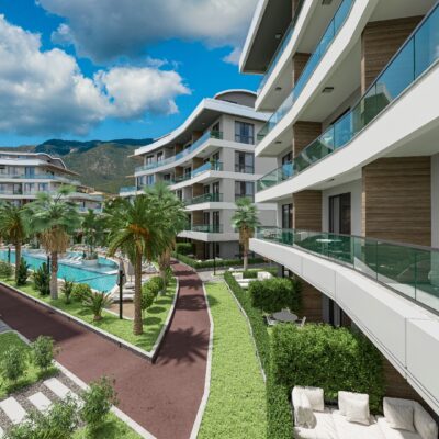 Luxury Apartments From Project For Sale In Oba Alanya 20