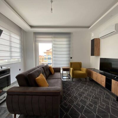 New Built 2 Room Flat For Sale In Kestel Alanya 8