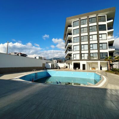 New Furnished 2 Room Flat For Sale In Kestel Alanya 14