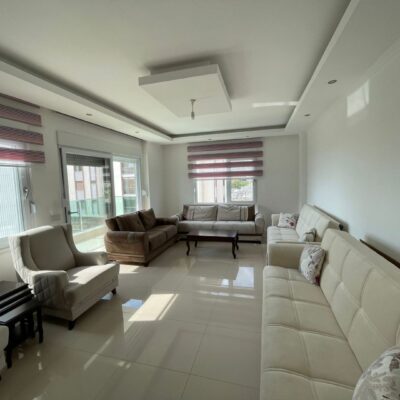 Sea View Furnished 3 Room Apartment For Sale In Kestel Alanya 8