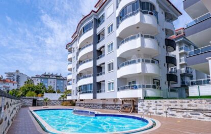 Suitable For Citizenship 3 Room Apartment For Sale In Cikcilli Alanya 8