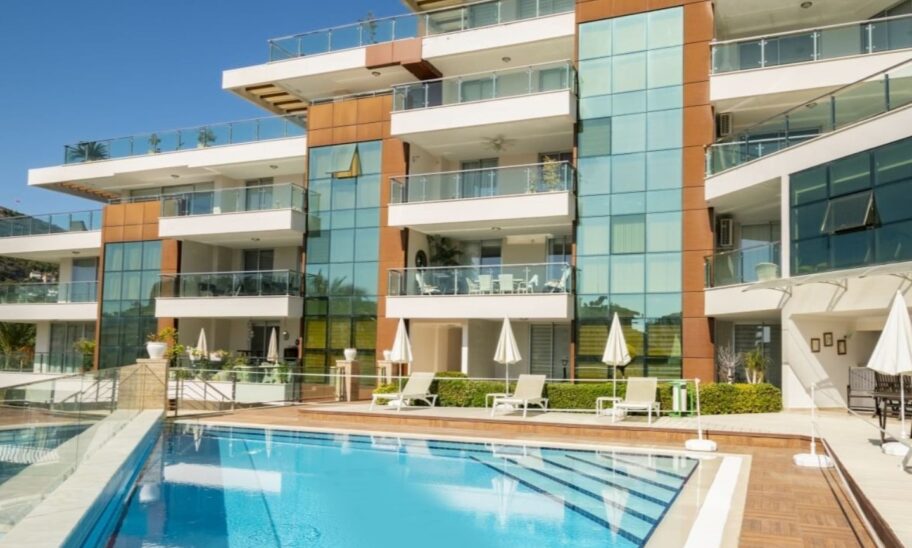 Möblierte 3-Zimmer-Wohnung zum Verkauf in Aramis Terrace 1 Cikcilli Alanya 2