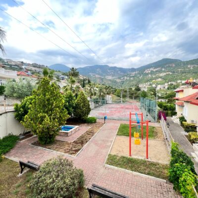 Möblierte 3-Zimmer-Villa zum Verkauf in Tepe Alanya 12