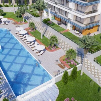 4-roms leilighet til salgs i Eco Blue Residence Kargicak Alanya 1