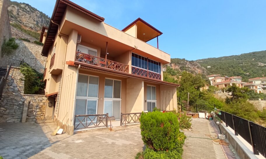 4pokojová zařízená vila na prodej v Tepe Alanya 5
