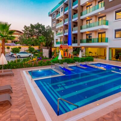 5 Room Furnished Penthouse Duplex For Sale In Oba Alanya 16