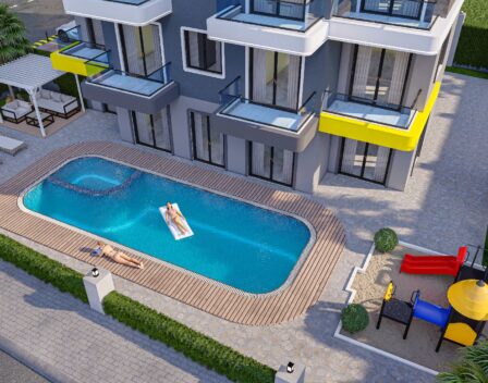 Wohnungen aus Projekt zum Verkauf in Demirtas Alanya 25