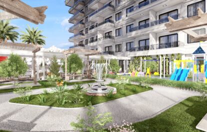 Lägenheter från projekt till salu i Gazipasa Antalya 3
