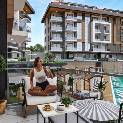 Apartments From Project For Sale In Kestel Alanya 8