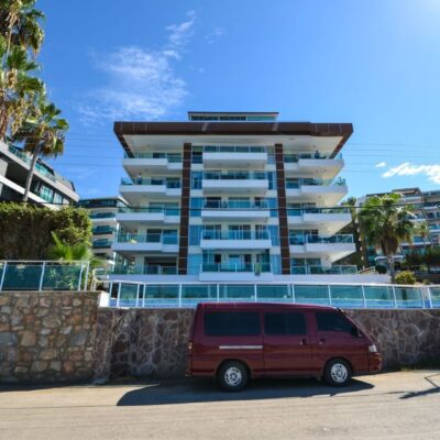 Beachfront Furnished 3 Room Apartment For Sale In Kargicak Alanya 5