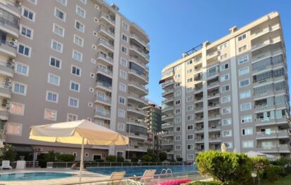Beachfront Furnished 3 Room Apartment For Sale In Mahmutlar Alanya 1