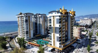 Mahmutlar Alanya Beachfront 5 Room Apartment for sale – CTO-0403