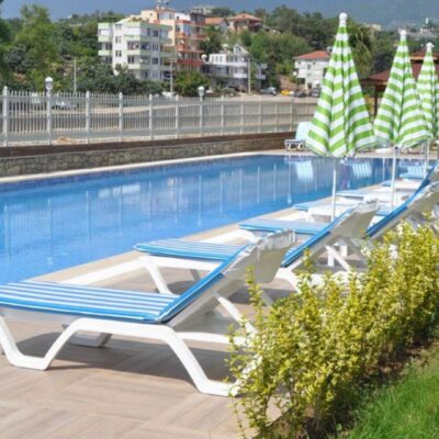 Cheap 3 Room Furnished Apartment For Sale In Kestel Alanya 8