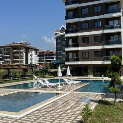 Cheap Furnished 2 Room Flat For Sale In Kestel Alanya 5