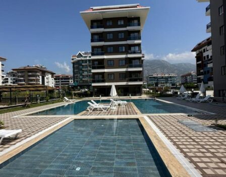 Cheap Furnished 2 Room Flat For Sale In Kestel Alanya 9