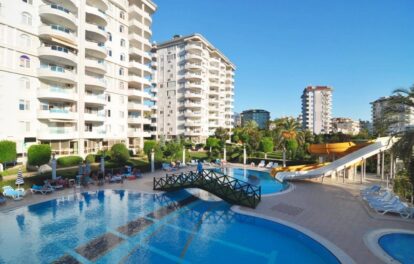 Cheap Furnished 3 Room Apartment For Sale In Cikcilli Alanya 14